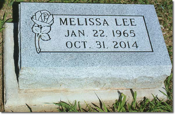 Melissa Lee Grave Marker